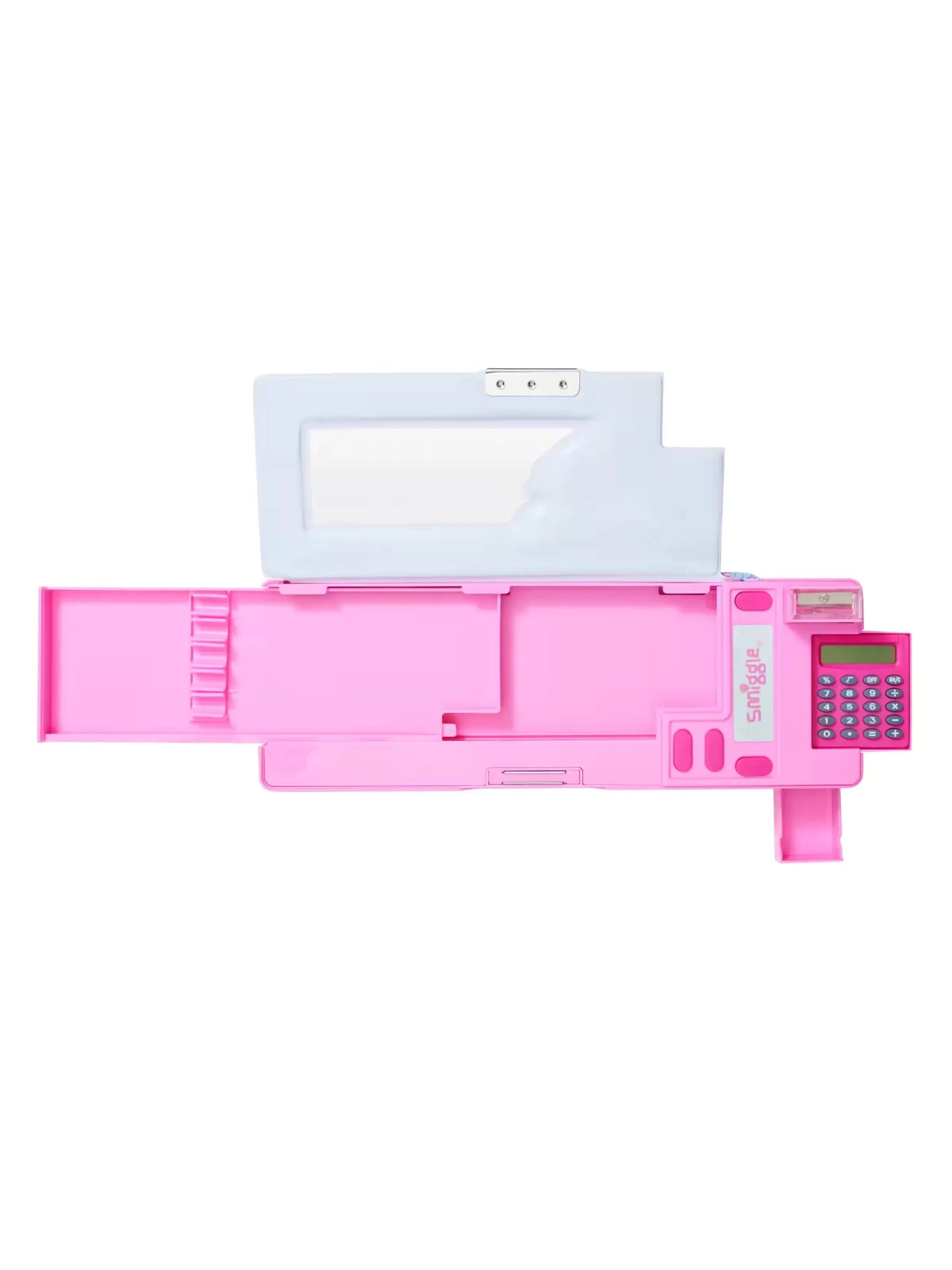 Smiggle - Hi There Deniz Dünyası Hesap Makineli Pop Out Otomatik Kalem Kutusu-1