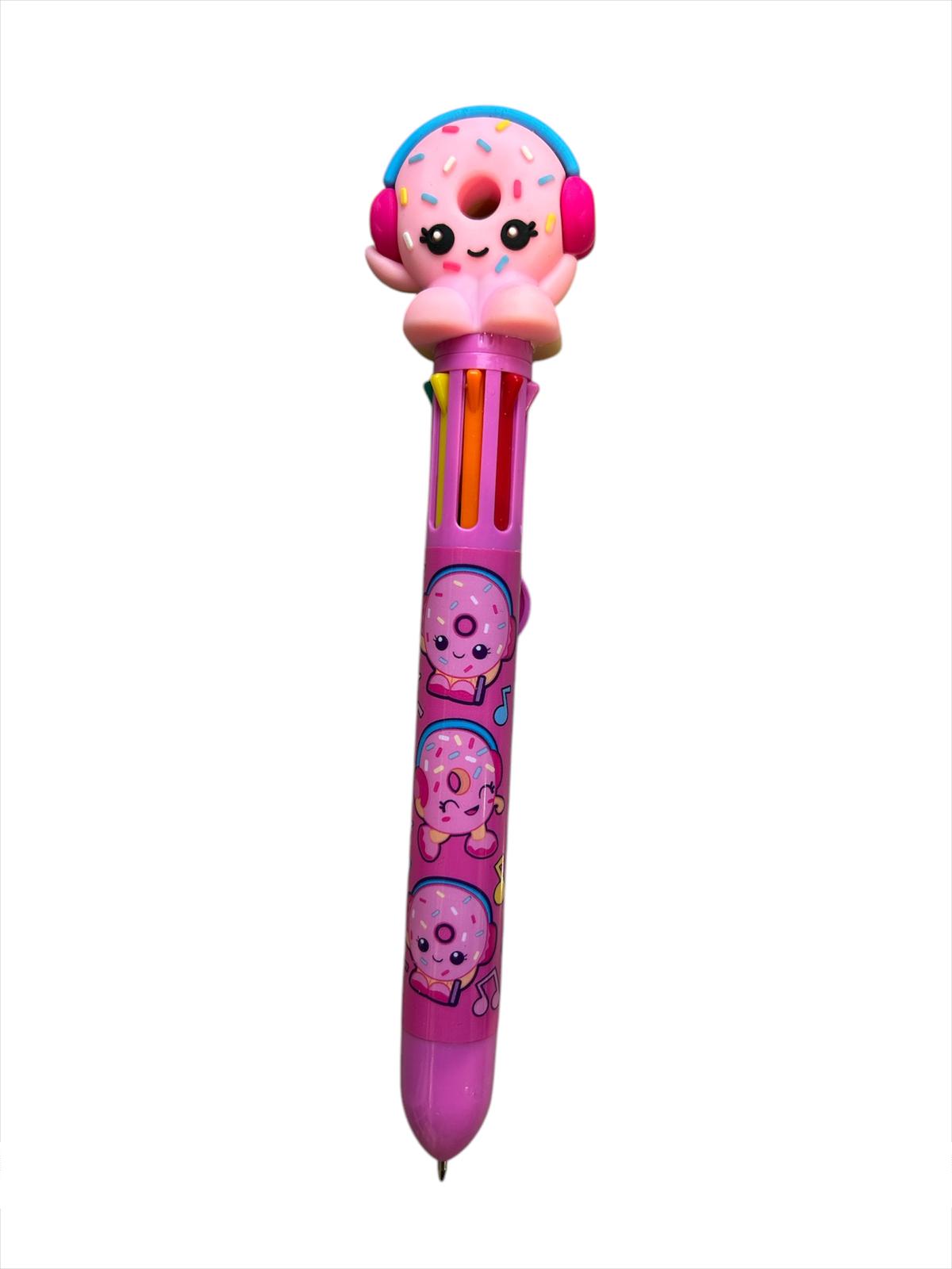 Smiggle - Dance Mix 8 Renkli Gökkuşağı Tükenmez Kalemi-0